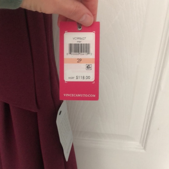 NWT Vince Camuto high neck dress with bow detail - Picture 5 of 7